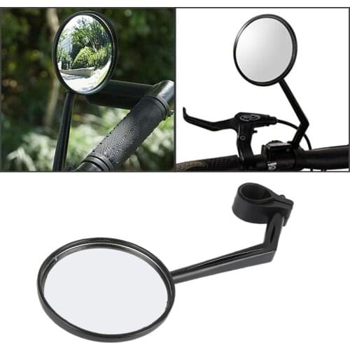 2/1pcs Universal Mirror Motorcycle Rearview Mirror Anti-fall Folding Round Mirror Motorcycle Side Mirror Bicycle Rearview Mirror