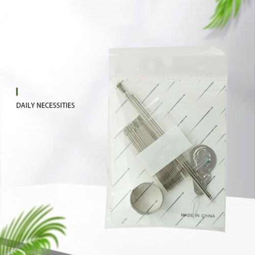 2 Sets Assorted Size Stainless Steel Sewing Needles Embroidery Mending Craft Tool Household Sewing Kit for Various Sewing Needs
