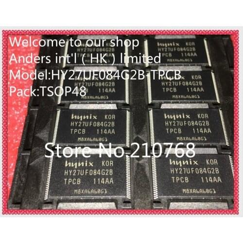 50pcs/lot HY27UF084G2B-TPCB HY27UF084G2B HY27UF084G2 TSOP48