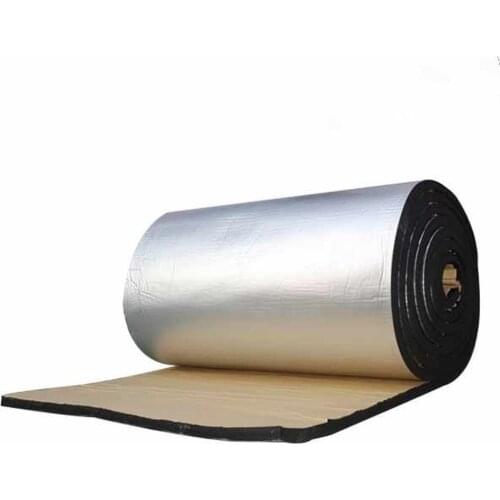 Car Heat Shield Insulation Sound Deadener Mat Aluminum Foil Car Sound Deadener Noise Insulation Acoustic Dampening Foam