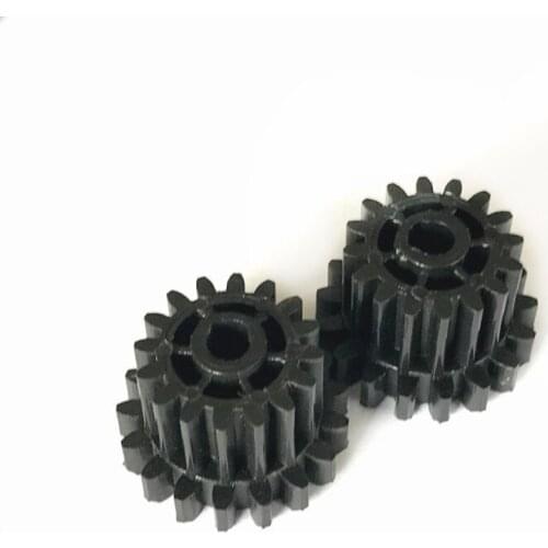 Free shiping 10* RS5-0979-000 RS50979000 Fuser gear 16T 17T Compatible for HP LJ 5P 6P Copier Spare Parts
