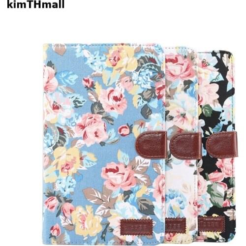 Case For Huawei Mediapad T3 8 inch Cover Smart leather flower tablets case For Honor Play Pad 2 8.0" KOB-L09 KOB-W09 kimTHmall