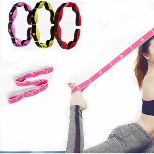 Professional Gymnastics Adult Latin Training Bands Multi-functional Pilates Yoga Stretch Resistance Bands Fitness Elastic Band