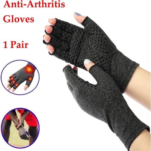 Compression Arthritis Gloves Joint Finger Pain ReliefWomen Men Therapy Wristband Brace Joint Care Outdoor Cycling Sport Gloves