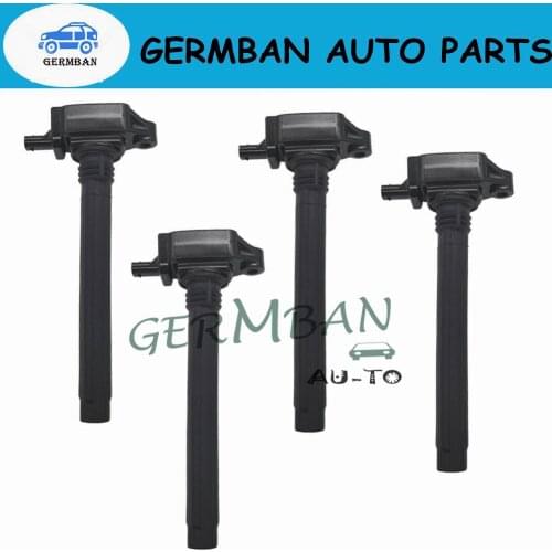 Set of 4 68242286AA, 68242286AB, UF751 Ignition Coils UF754 for Chrysler 200, Dodge Dart, Fiat 500X, Jeep Cherokee, Compass