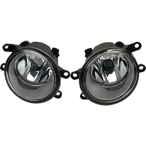 A Pair Fog Lamp Pair Front Bumper Automobile Fog Light with bulb For Toyota Yaris Hathback vitz 2006 2007 2008 etc Fog light