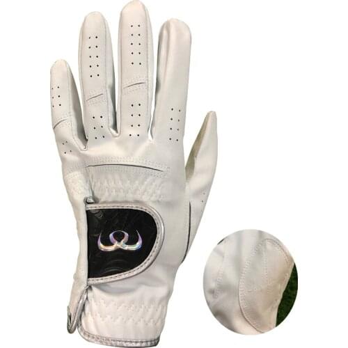 Golf Gloves Mens Comfortable Wear-resistant Leather Golf Gloves Left Hand 1 PCS Pack