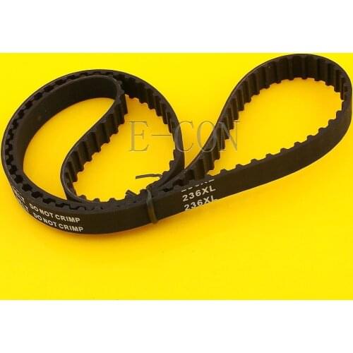 5pcs 236XL Timing Belt L039 118Teeth Width 0.39inch(10mm) XL Positive Drive Pulley for CNC Stepper Motor and Engraving Machine