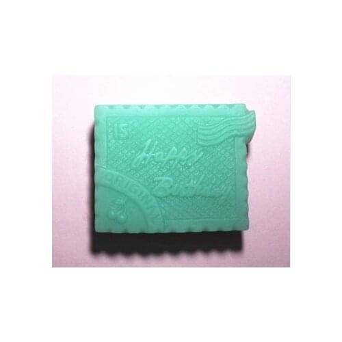 New Happy Birthday Craft Art Silicone Soap mold Craft Molds DIY Handmade soap molds