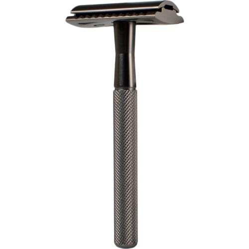 Private Label Best Razor Black Series Double Edge Professional Barber Razor For Men