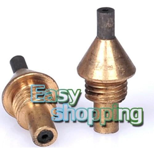 2pcs Dental Lab Sandblasting Machine Blaster Pen Tip Nozzle Brass Dental Lab Instruments