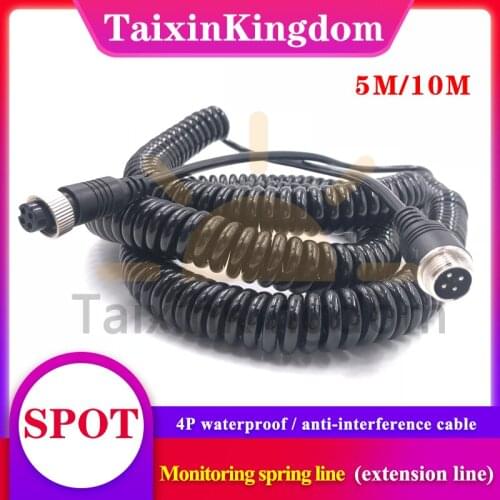 Spot wholesale 5m / 10m air short interface vehicle monitoring extension line semi trailer general spring connecting line