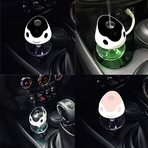 USB Mini Car Air Humidifier Diffuser Air Purifier Aromatherapy Essential Oil Diffuser Mist Maker Sprayer For Car Accessorie