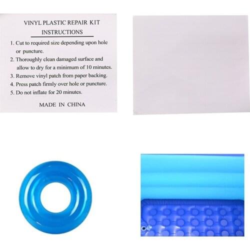 5pcs/set New PVC Puncture Repair Adhesive Patch For Inflatable Toy Swimming Pools Float Air Bed Dinghies Circular Patches