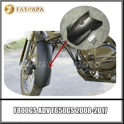 Motorcycle Accessories Front fender extension Extender Fit For BMW F800GS F650GS 2008-2017 F800 GS Adventure 2013 2014 2015