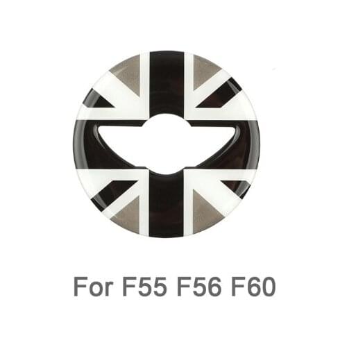 Car Steering Wheel Center Dedicated Car Decal Sticker for Cooper F55 F56 F60 Clubman Countryman Accessories Decoration