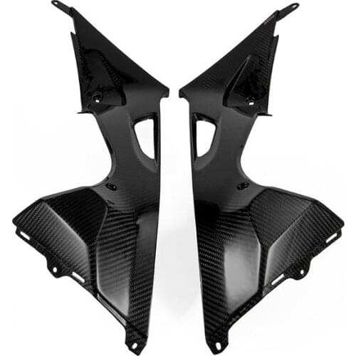 Carbon Fiber Tank Side Fairings Panels For BMW S1000RR 2009 2010 2011 2012 2013 2014