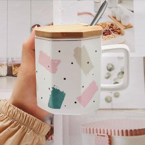 Italian Classic Style Creative Retro Mug Matte Ceramic Coffee Cup Breakfast Cup Couples Tea Cups Mug Western Eco Friendly