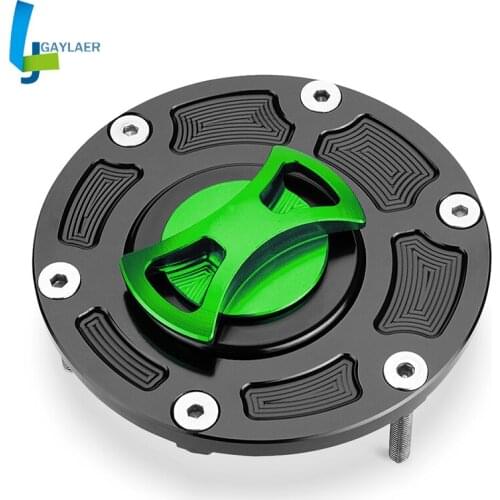 Motorcycle CNC Fuel Gas Tank Decorative Oil Cap for Kawasaki Z250 Z300 ER250 ER300 2013-2016 Z250SL