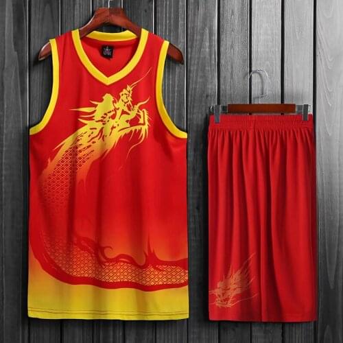Chinese dragon Men College Basketball Jerseys ,Youth Basketball Uniform,Adult basketball T Shirt good deal,Custom Jersey Clothes