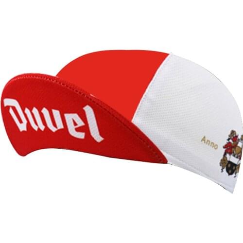 Classic Retro Red Beer Cycling Cap Summer Breathable Road Bicycle Pro Team Hat
