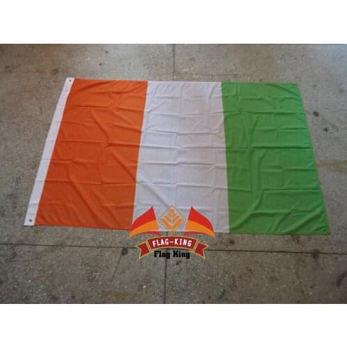 Cote d'lvoire national flag,cote d'lvoire Country banner, 100% polyster,Digital printing,90*150CM size