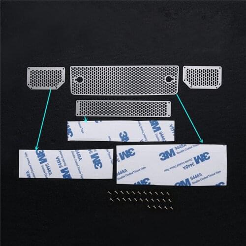 Front Intake Grille Cover Air Inlet Cover for 1/10 TRAXXAS TRX6 G63 TRX4 G500 RC Car Upgrade Parts Accessories