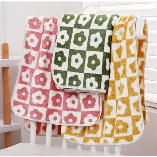 Fashion Flowers Women Leopard Microfiber Bath Towel Soft Face Towels Absorption Beach Towel/70*140CM Hair Face Towel Set