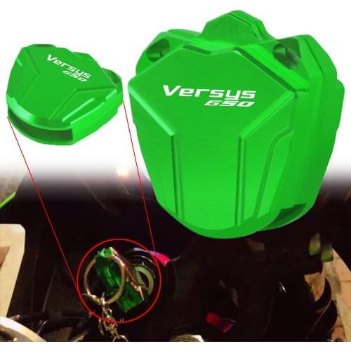FOR KAWASAKI VERSYS650 VERSYS 650 ABS 2015 2016 2017 2018 2019 Motorcycle CNC ABS (Key Without Chip Cover) Key Case Cover Shell