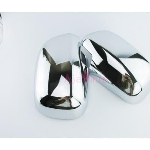 Side Mirror Cover Door Rearview Overlay Caps Shell Moulding Ring Chrome For Lexus XU30 RX330 RX350 2003-2008 Auto Accessories