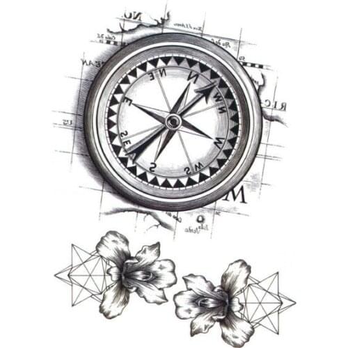 Factory New Unique 21CM Arm Tattoo animal wolf Drango Fish wild fallen angel Body Tattoo Sticker Skeleton Snake Tatuajes 1000pcs