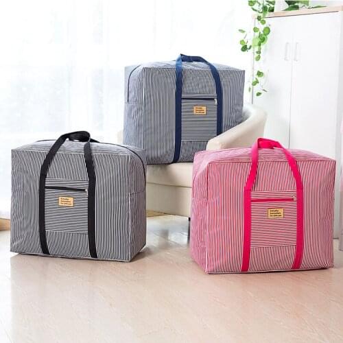 Strong Multi-fuction Foldable Storage Bag Clothes Blanket Quilt Closet Travel Organizer Box Save Space Home Storage Bags