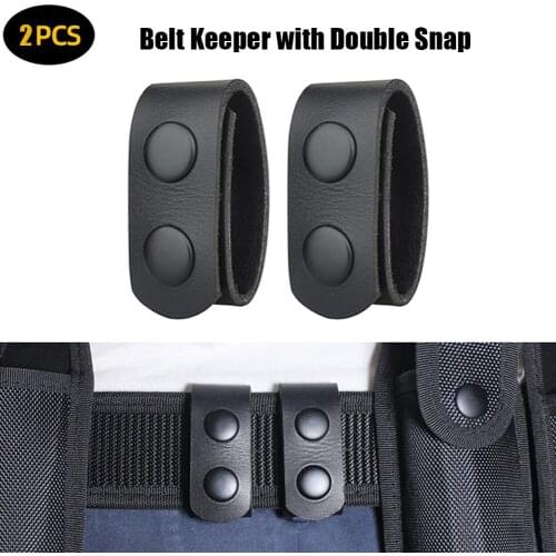 4/2Pcs Tactical Belt Buckle Heavy Duty Belt Keeper Portable Webbing Strap Military Belt Equipment Accessories for Outdoor Sports