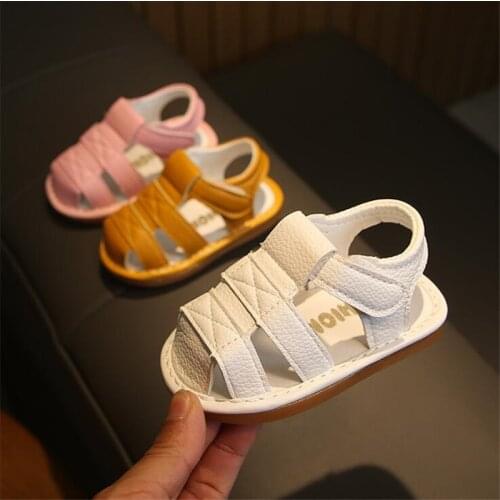 0-2years old Childrens summer sandals baby non-slip Breathable sandals boys girls Soft bottom Comfortable Toddlers Called shoes