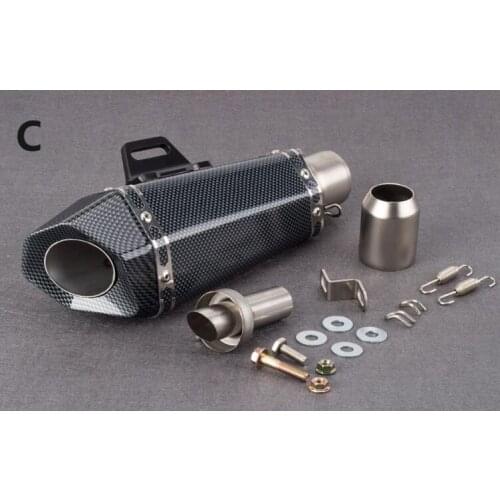 Universal 36-51mm motorcycle exhaust with Db killer stickers muffler for Z900 GSXR1000 SV650 R6 R3 ZX6R ZX10 K7 MT07