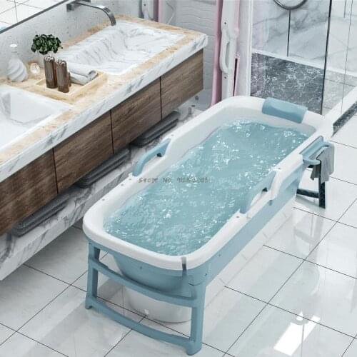 Bath Bucket Adult Folding Bathtub Household Bathtub Adult Bath Bucket Bath Bucket Net Red Artifact Portable Bath Bucket