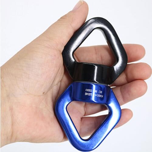 30KN Rotational Device Rope Swivel for Aerial Silks Dance Swing Hammock Climbing Connector Aerial Yoga Ring, Vitality Belt
