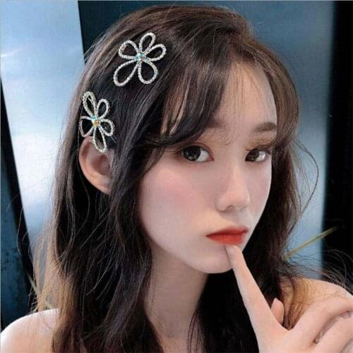 Vintage Imitation Pearl Hairpins For Women Girls Gifts Gold Color Hair Clips Crystal Rhinestones Hair Accessories Jewelry