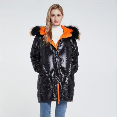 Female Long Down jackets Women Duck Down Jacket Winter Coat Woman Feather Warm Slim Windbreaker coats Female Hooded Outerwear