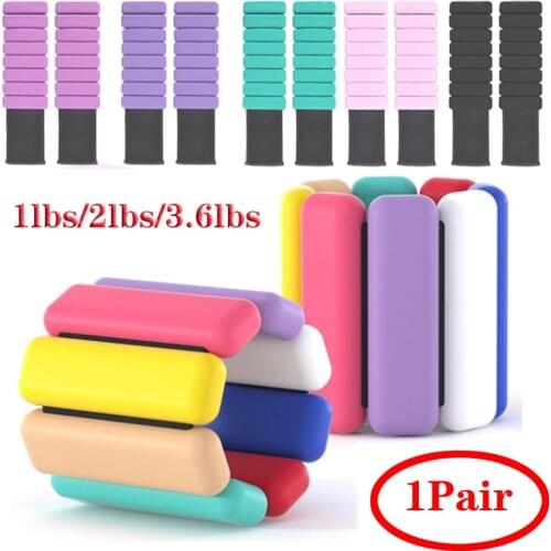 1 Pair 3.6lbs-1lbs Adjustable Weight-Bearing Silicone Waterproof Ankle WristBand Gym Running Dancing Yoga Pilates Fitness Bracer