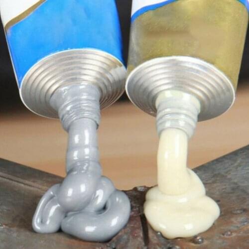 2pcs 65/100g A+B Metal Repairing Adhesive Super Glue Iron Steel Auto Radiator Water Tank Special leakage Plugging Welding Glue