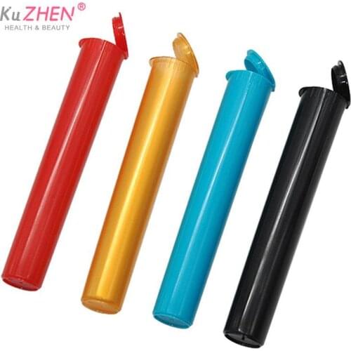 4Styles Mini Plastic Pill Box Plastic Tube Lightweight And Easy To Clean Multipurpose Weed Box Case Accessories Random Pill Case