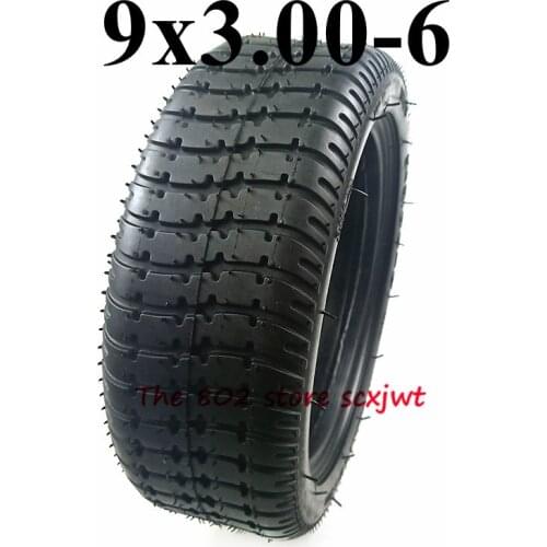 Free Shipping 9x3.00-6 Vacuum Tire for Gas Electric Scooter Modified Tire 9 Inch Mini Motorcycle Wheel Tyre Accessories