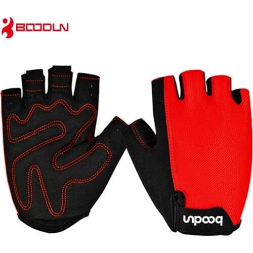 Boodun New Fitness Gloves Breathable Half Finger Men Gym Gloves Dumbbell Exercise Women Sports Training Equipment Gloves