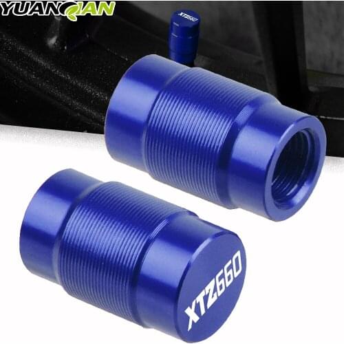 For YAMAHA XTZ660 XTZ 660 TENERE 1991-1998 1992 1993 Motorcycle Accessories CNC Cover Wheel Tire Valve Stem Airtight Covers Cap