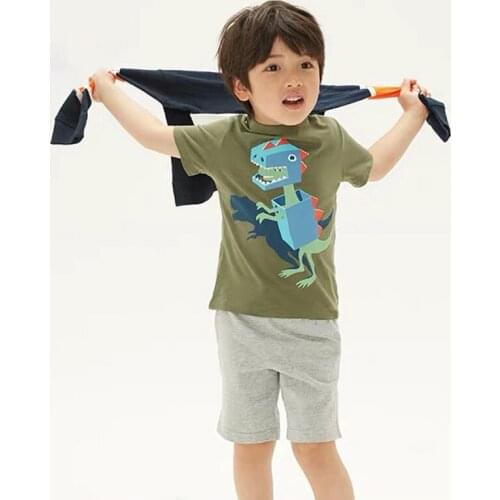 Cartoon t-shirt Shorts Pants Baby Boys Clothes Sets Brand 100% Cotton Casual Sports Outfit Infant Kids Boys Beach Children Suits