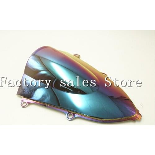 HotSale For Honda CBR 250 RR CBR250RR 2017-2018 iridium Windshield WindScreen Double Bubble CBR 250RR 17 18