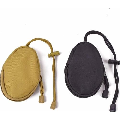 New Keychain Wallets Holder Men Car Key Bag Outdoor Small Purses Pouch Pull-style Housekeeper Keychain Zipper Case