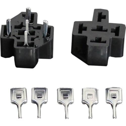 HFV4 General Motors Relay Socket / PCB Relay Socket 6.3 Terminal
