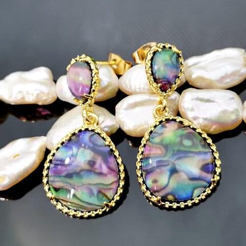 Bohemian Geometric Water Ripple Dangle Earrings For Women Retro Spiral Texture Multicolor Resin Earrings Indian Jewelry Gifts